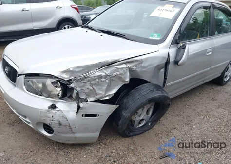 2003 Hyundai Elantra Gls/Gt из США, поврежденный, VIN KMHDN45D03U564214